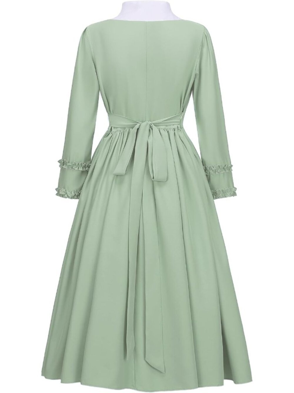 Modest Prairie Dress for Women | Civil War Costume | Vintage Pioneer Style Dress - Picture 4 of 5